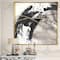 Designart - Glam Painted Arcs I - Transitional Framed Canvas